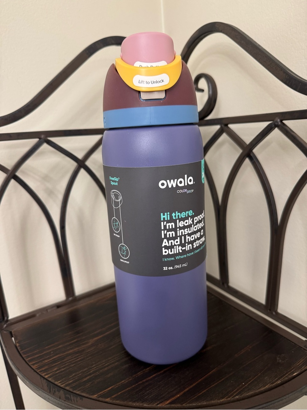 NWT Owala 32 oz FreeSip Werewolf Color Drop